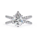Elegant Brilliance Central Stone Diamond Ring