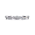 Elegant Diamond Side Stone Brilliance Ring