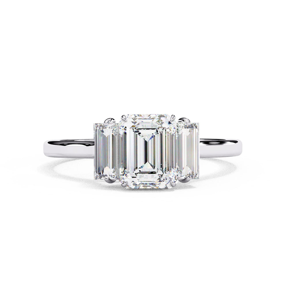 Elegant Multi Stone Central Brilliance Ring