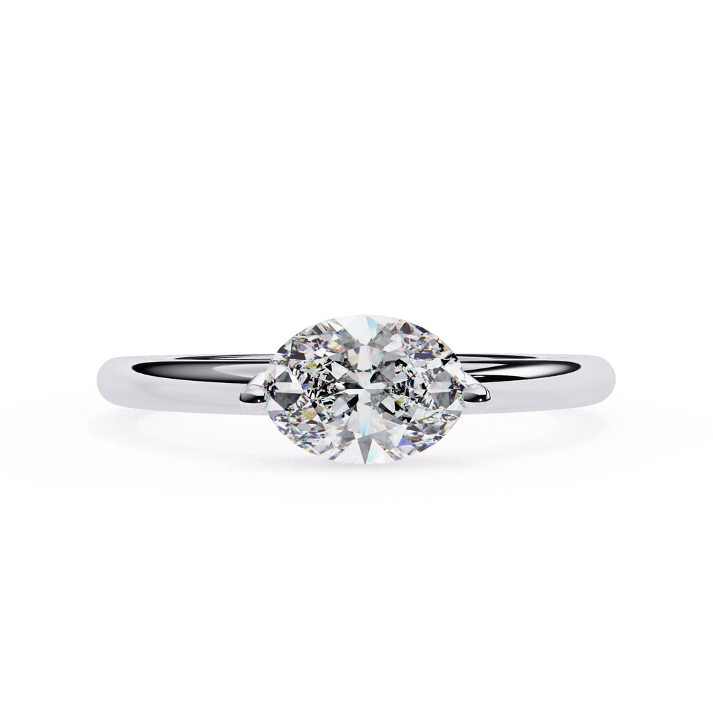 Elegant Solitaire Central Stone Brilliance Ring