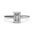 Elegant Solitaire Central Stone Ring