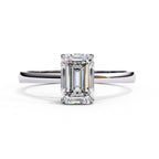 Elegant Solitaire Central Stone Ring
