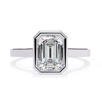 Elegant Central Stone Solitaire Ring