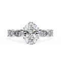 Elegant Diamond Central Stone Ring