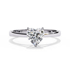 Elegant Solitaire Central Stone Diamond Ring