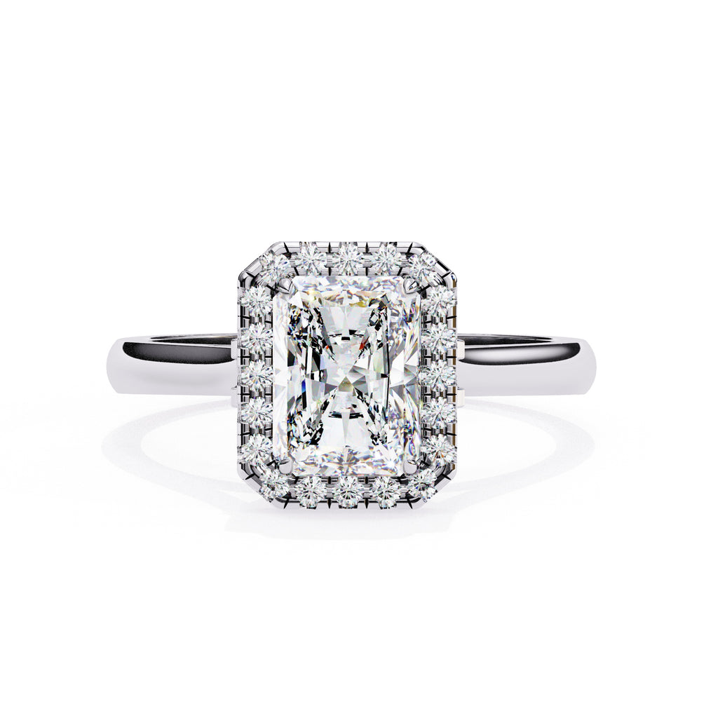 Elegant Central Stone Diamond Brilliance Ring