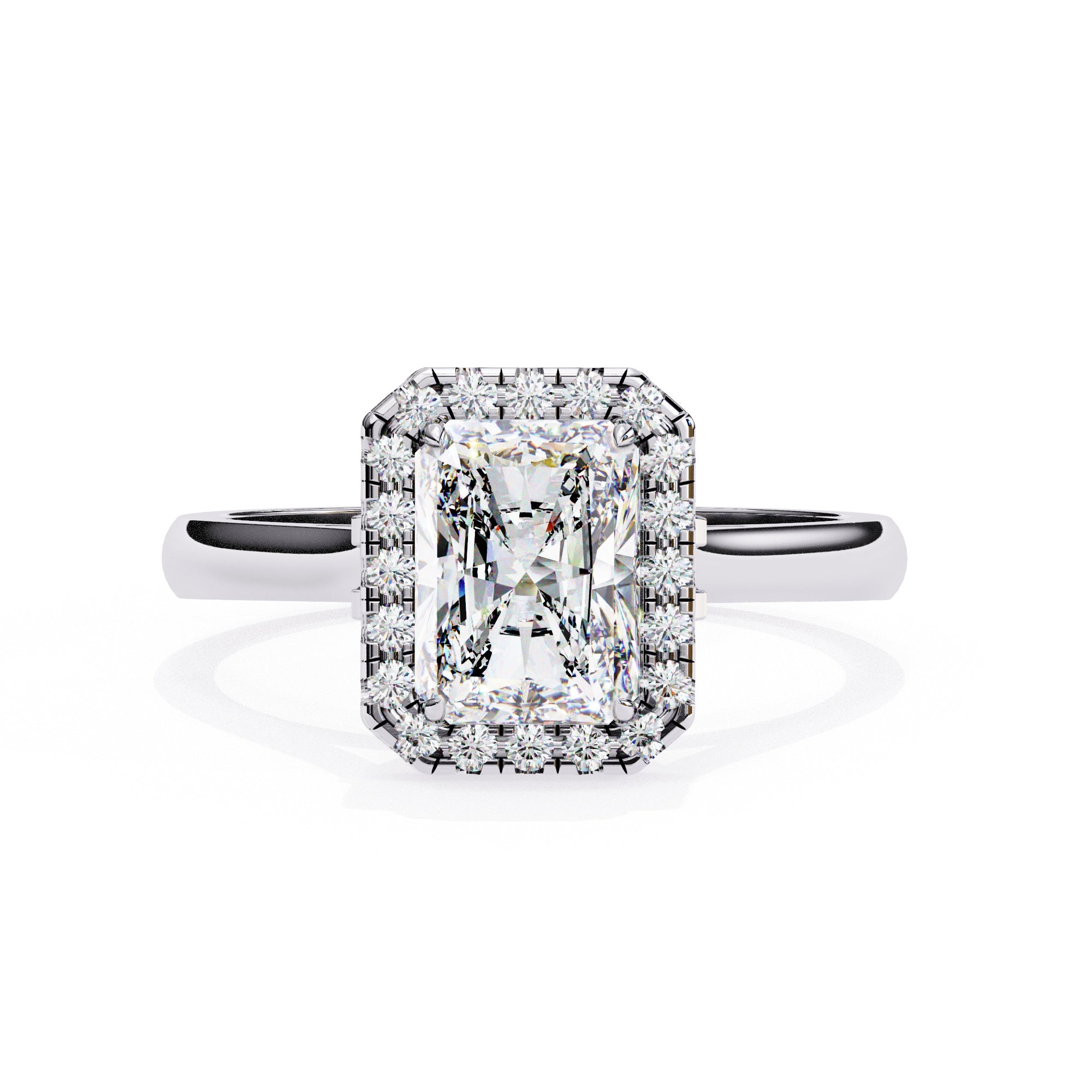 Elegant Central Stone Diamond Brilliance Ring