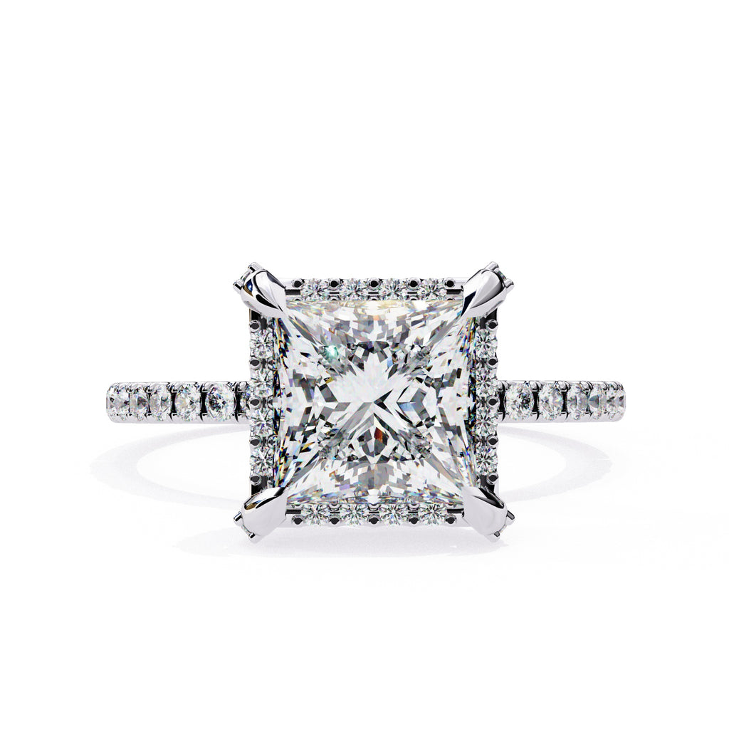 Elegant Central Stone Brilliance Diamond Ring