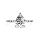 Elegant Radiance Central Stone Diamond Ring