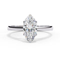 Elegant Central Stone Solitaire Ring