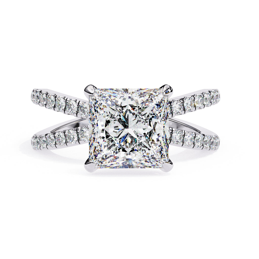 Elegant Central Stone Diamond Brilliance Ring