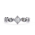 Elegant Diamond Side Stone Brilliance Ring