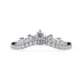 Radiant Diamond Side Stone Eternity Ring