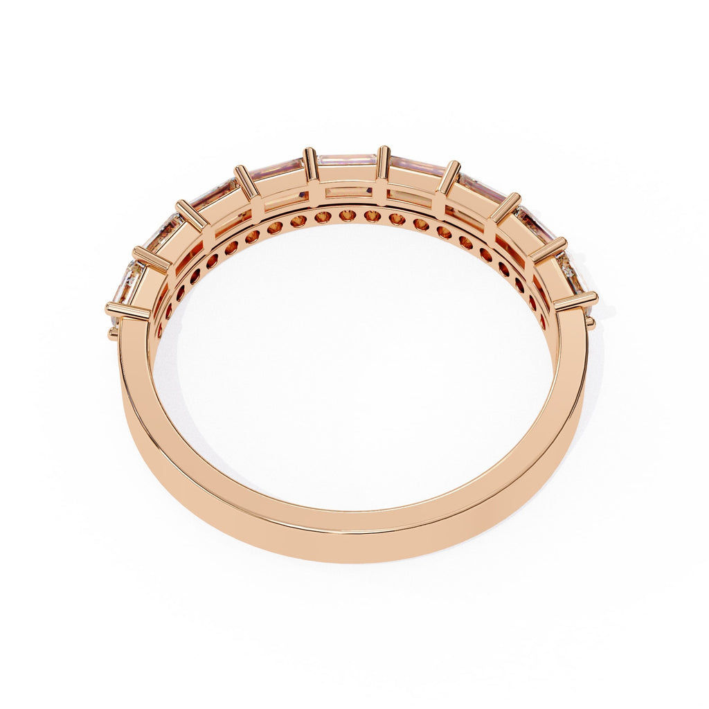 Elegant Diamond Side Stone Brilliance Ring