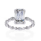 Timeless Radiance Central Stone Diamond Ring