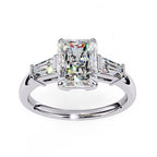 Elegant Multi-Stone Central Radiance Ring