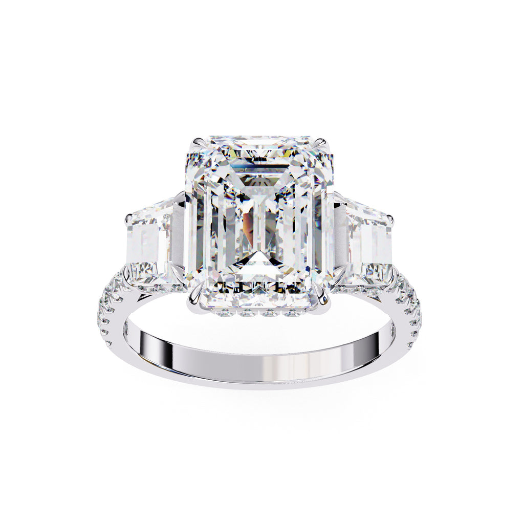 Elegant Central Stone Brilliance Diamond Ring
