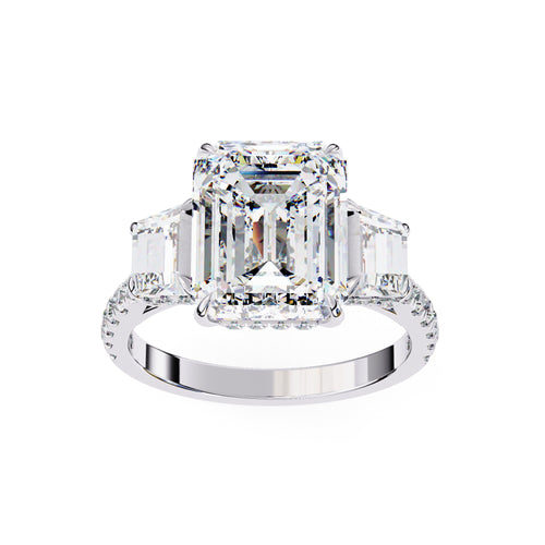 Elegant Central Stone Brilliance Diamond Ring