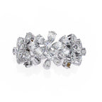 Elegant Diamond Side Stone Brilliance Ring