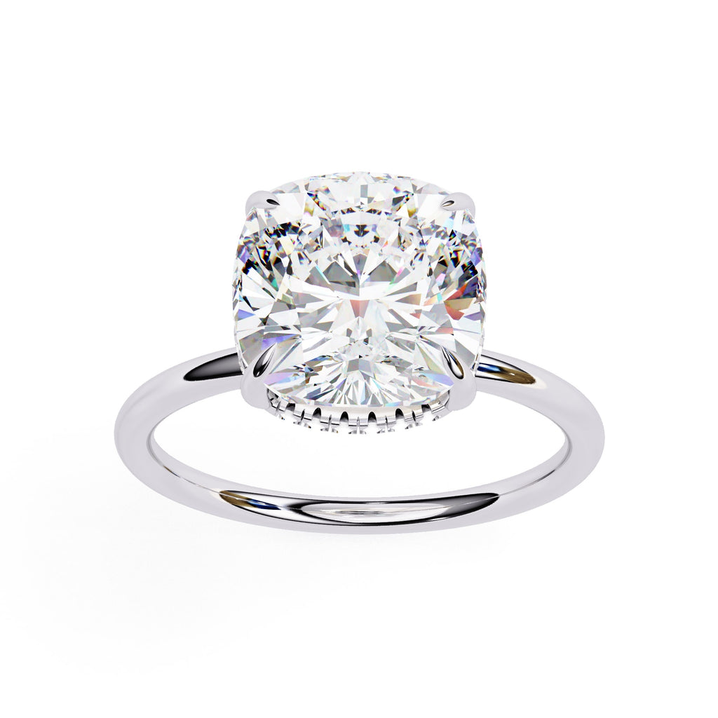 Elegant Central Stone Brilliance Diamond Ring