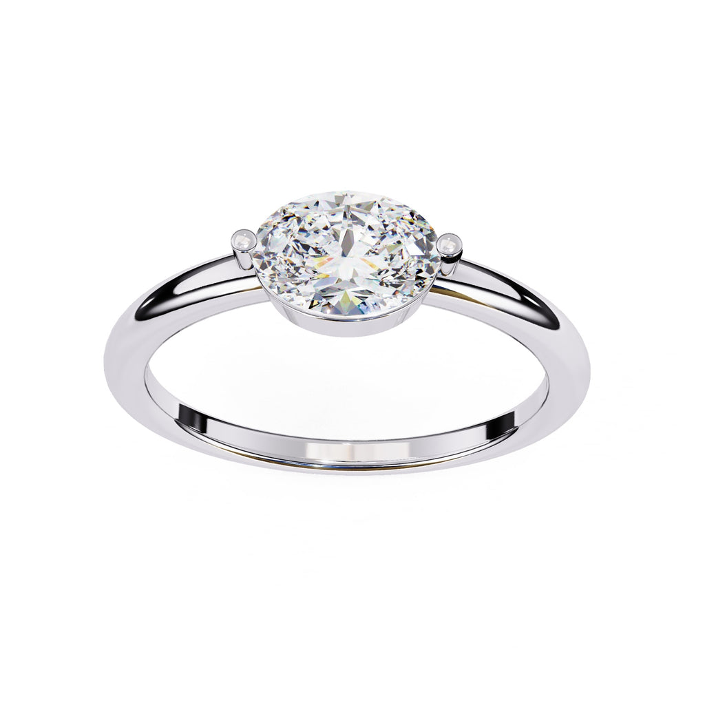 Elegant Solitaire Central Stone Brilliance Ring