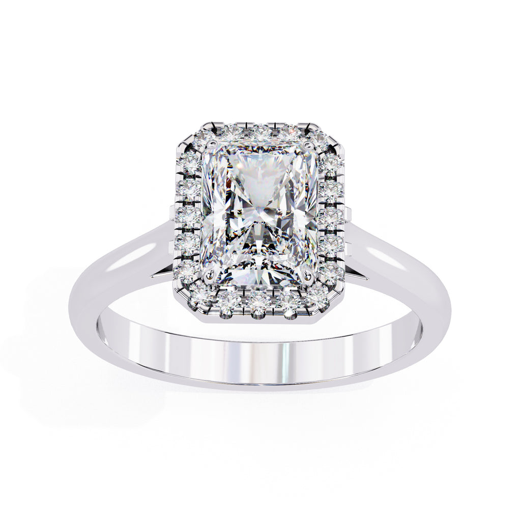 Elegant Central Stone Diamond Brilliance Ring