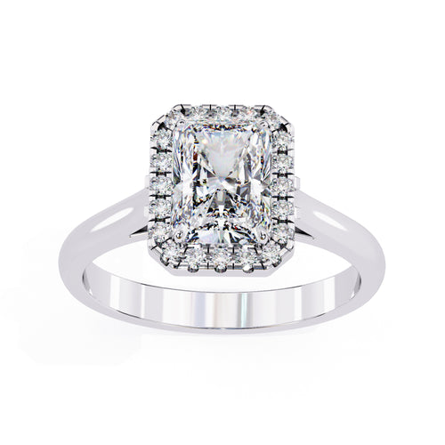 Elegant Central Stone Diamond Brilliance Ring