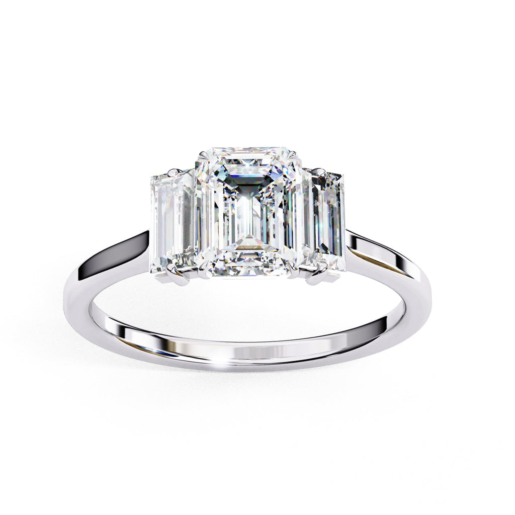 Elegant Multi Stone Central Brilliance Ring