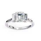 Elegant Multi Stone Central Brilliance Ring