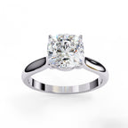 Elegant Central Stone Solitaire Ring