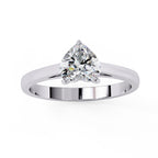 Elegant Solitaire Central Stone Diamond Ring
