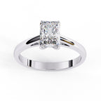 Elegant Central Stone Solitaire Ring