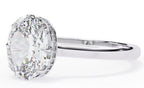 Elegant Diamond Side Stone Brilliance Ring