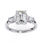 Exquisite Multi-Stone Central Brilliance Ring