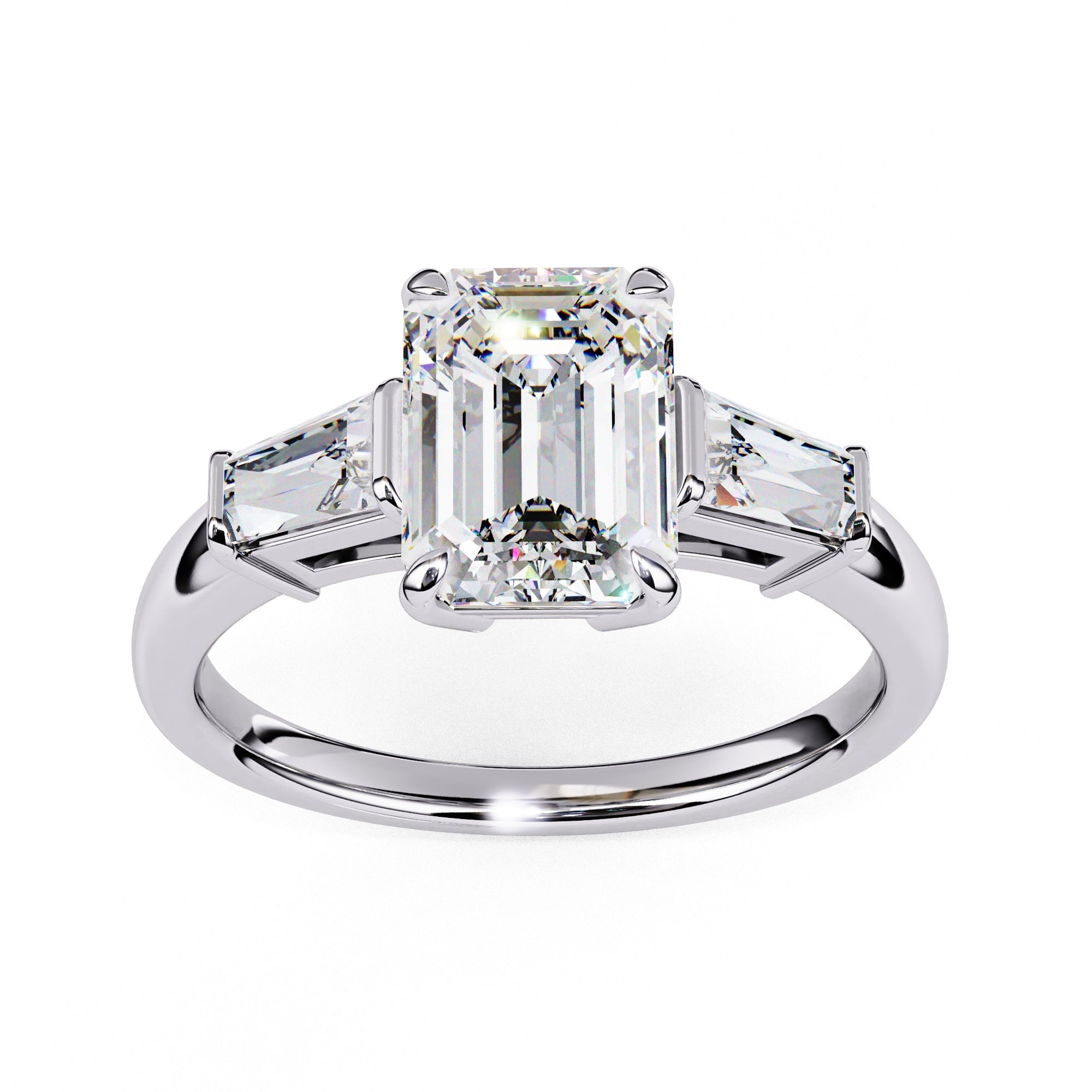 Exquisite Multi-Stone Central Brilliance Ring