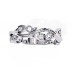 Elegant Diamond Side Stone Brilliance Ring