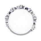 Elegant Diamond Side Stone Brilliance Ring
