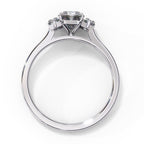 Elegant Multi Stone Central Brilliance Ring