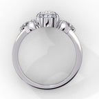 Elegant Multi-Stone Central Brilliance Ring