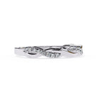 Elegant Diamond Side Stone Brilliance Ring