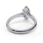 Elegant Central Stone Solitaire Ring