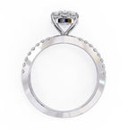 Elegant Brilliance Central Stone Diamond Ring