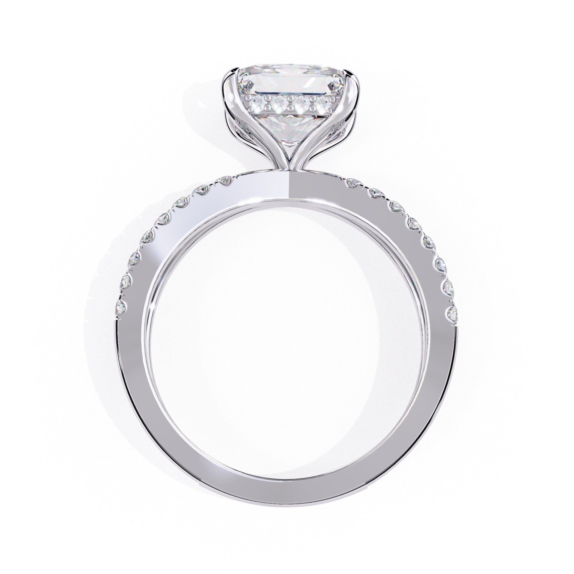 Elegant Central Stone Diamond Brilliance Ring