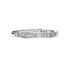 Elegant Diamond Side Stone Brilliance Ring
