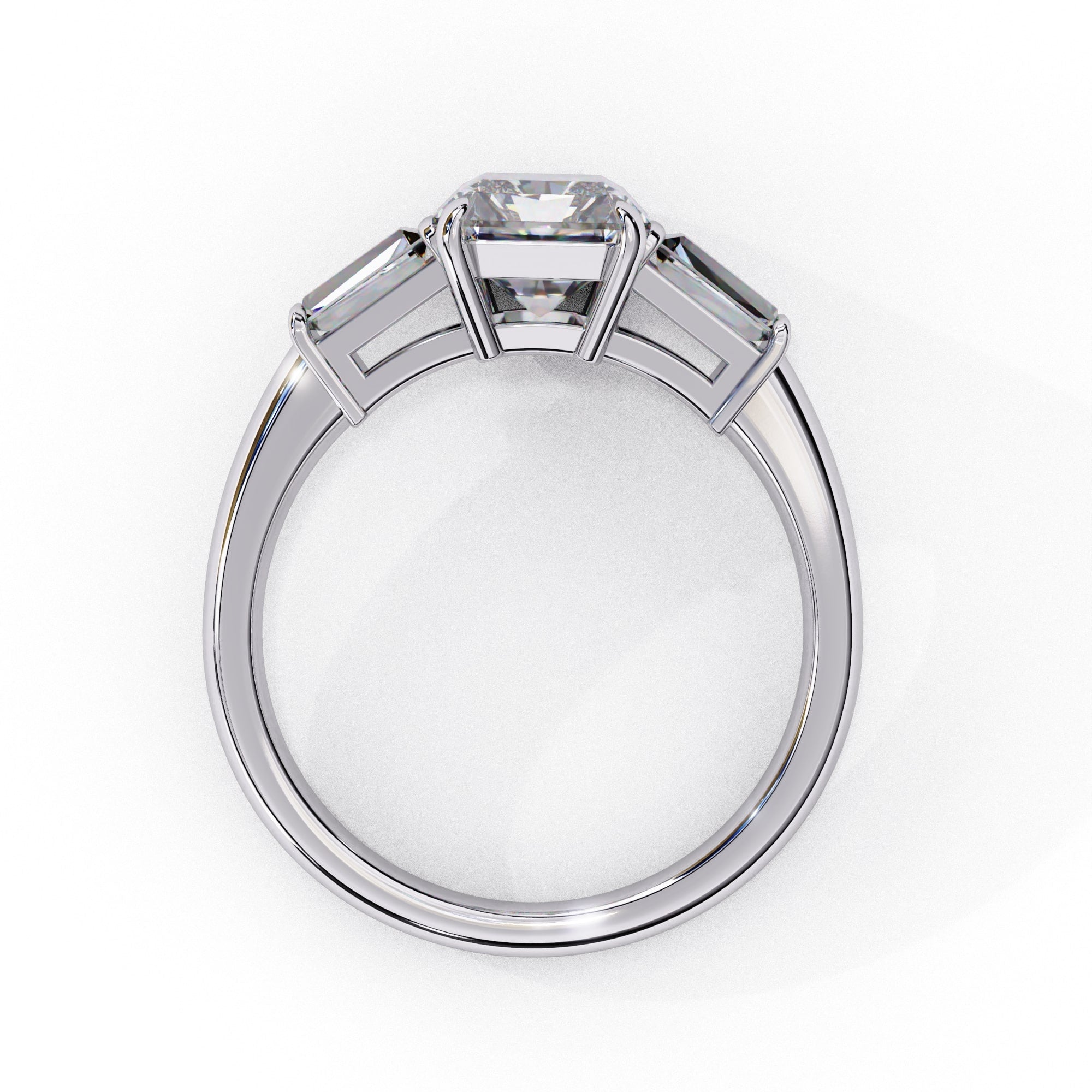 Exquisite Multi-Stone Central Brilliance Ring