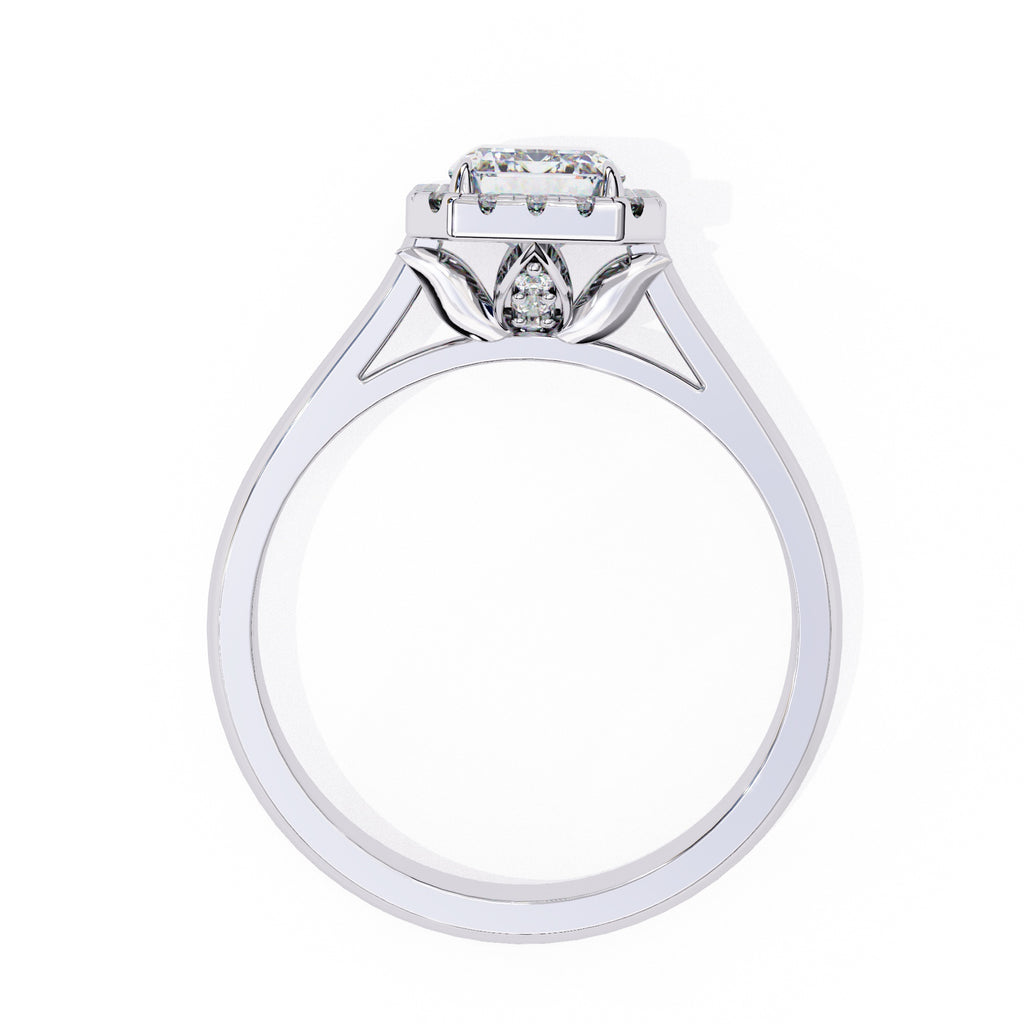 Elegant Central Stone Diamond Brilliance Ring