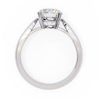 Elegant Solitaire Central Stone Diamond Ring