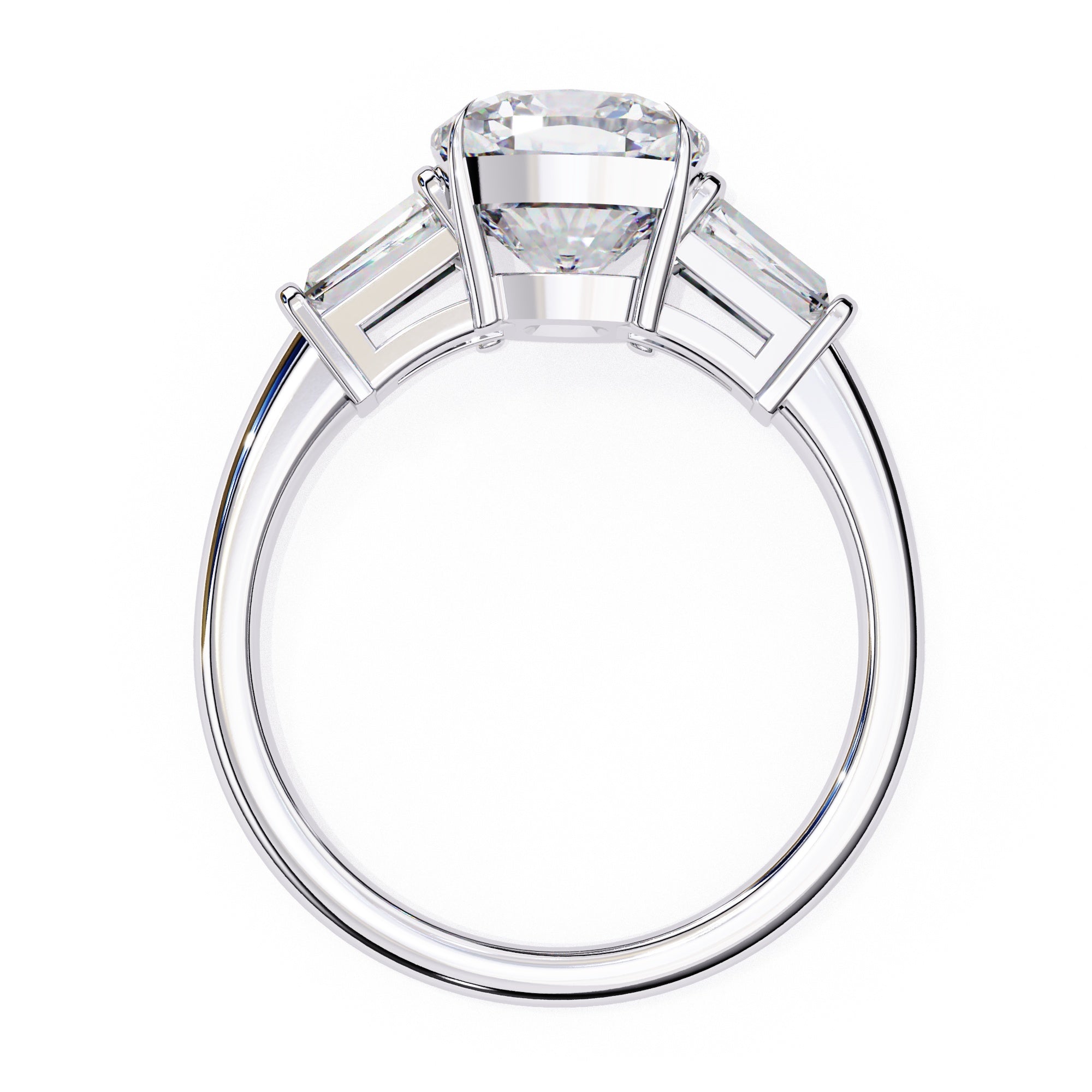 Elegant Solitaire Central Stone Brilliance Ring