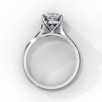 Elegant Central Stone Solitaire Ring