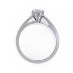 Elegant Solitaire Central Stone Diamond Ring